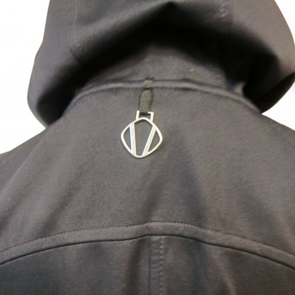 Sunice Black Womens  Softshell Sport Protek Hooded Long Jacket Car Coat Size M - Picture 8 of 16